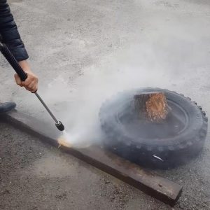 Аппарат высокого давления 350 бар 🇮🇹 + 🇷🇺 (очистка и окорка бревен и древесины)