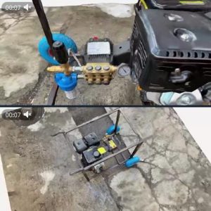 Бензиновая мойка высокого давления 250 бар на ДВС 15 л.с. с электростартером 2