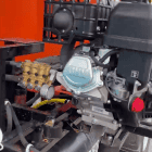 Бензиновая гидродинамическая установка 200 бар для ассенизаторов (ДВС) 9