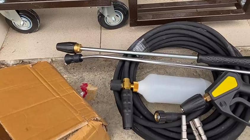 Аппарат высокого давления 250 бар, 7,6 КВт на птицефабрику (мойка цехов и спецтехники)