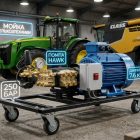 Профессиональная мойка Hawk 250 бар 1525 (7.6 кВт) для сельхозтехники 6