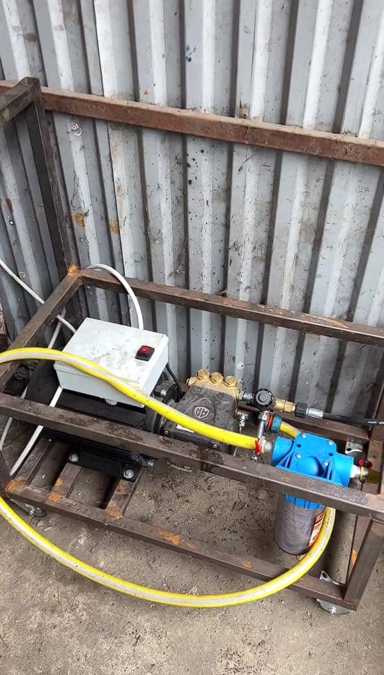 Мойка высокого давления 200 бар для очистки металла (Китай+Россия)