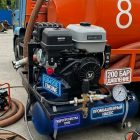 Бензиновая гидродинамическая установка 200 бар для ассенизаторов (ДВС) 8