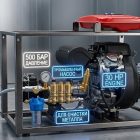 Промышленный бензиновый аппарат высокого давления 500 бар (30 л.с.) | Гидропескоструй и мойка фасадов 8