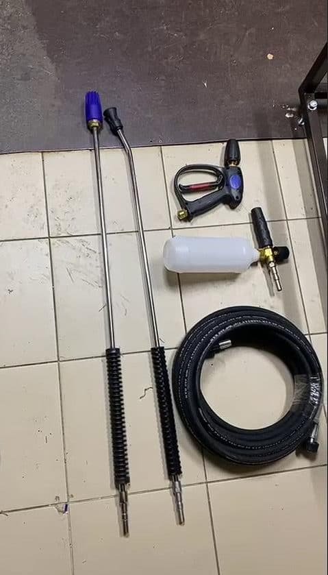 Установка 280 бар, комплектация для мойки бетоновозов + мойки автопарков