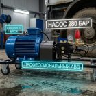 Стационарная моечная станция высокого давления 280 бар для грузовиков (Сборка ЦБ-1047) Моечное оборудование под ключ 8 Стационарная моечная станция высокого давления 280 бар для грузовиков (Сборка ЦБ-1047) 8