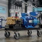 Стационарная моечная станция высокого давления 280 бар для грузовиков (Сборка ЦБ-1047) Моечное оборудование под ключ 6 Стационарная моечная станция высокого давления 280 бар для грузовиков (Сборка ЦБ-1047) 6