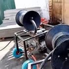 Бензиновый аппарат высокого давления 280 бар для клининга фасадов и крыш 8