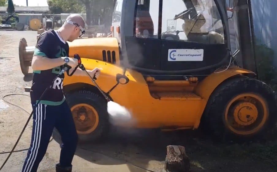 Бензиновый аппарат высокого давления 500 бар, сборка под ключ для сельхоз. предприятия