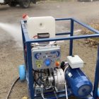 Бензиновый аппарат высокого давления с подогревом 250 бар для сельского хозяйства 9