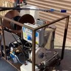 Мобильный аппарат высокого давления с нагревом воды Hawk 200 бар 10