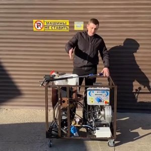 Аппарат высокого давления с нагревом воды Hawk 200 бар (Италия+Россия) 2