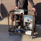 Мобильный аппарат высокого давления с нагревом воды Hawk 200 бар 8