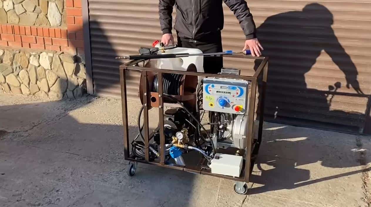 Аппарат высокого давления с нагревом воды Hawk 200 бар (Италия+Россия) Моечное оборудование под ключ Аппарат высокого давления с нагревом воды Hawk 200 бар (Италия+Россия)