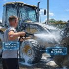 Стационарный аппарат высокого давления 200 бар Hawk для спецтехники 12