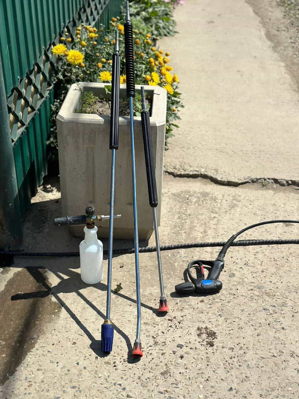 Стационарный аппарат высокого давления 200 бар Hawk для спецтехники