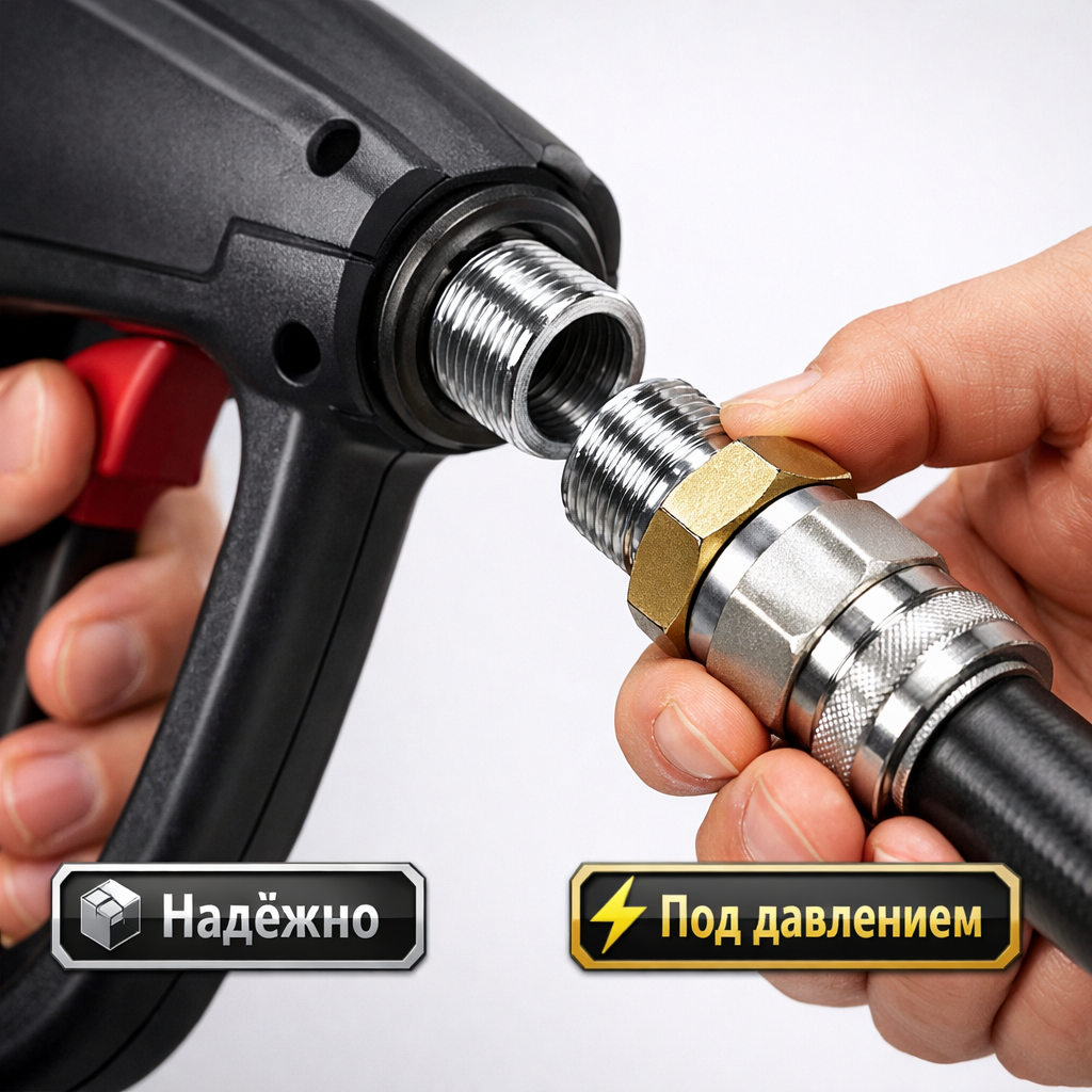 🔫🔄 Пистолет G05 с вращением — 275 бар, 40 л/мин для АВД