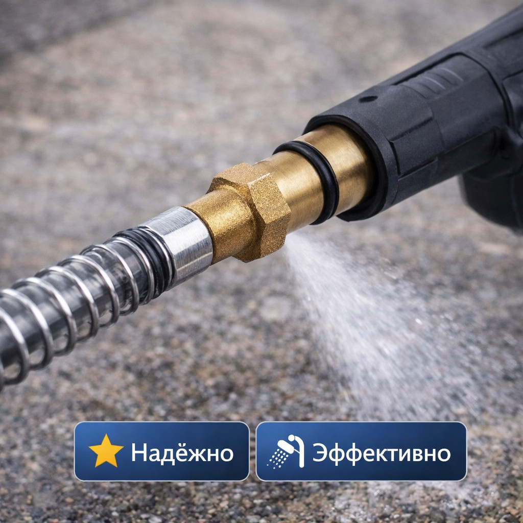 🔧🚿 Адаптер нового образца для минимойки Stihl — A0102