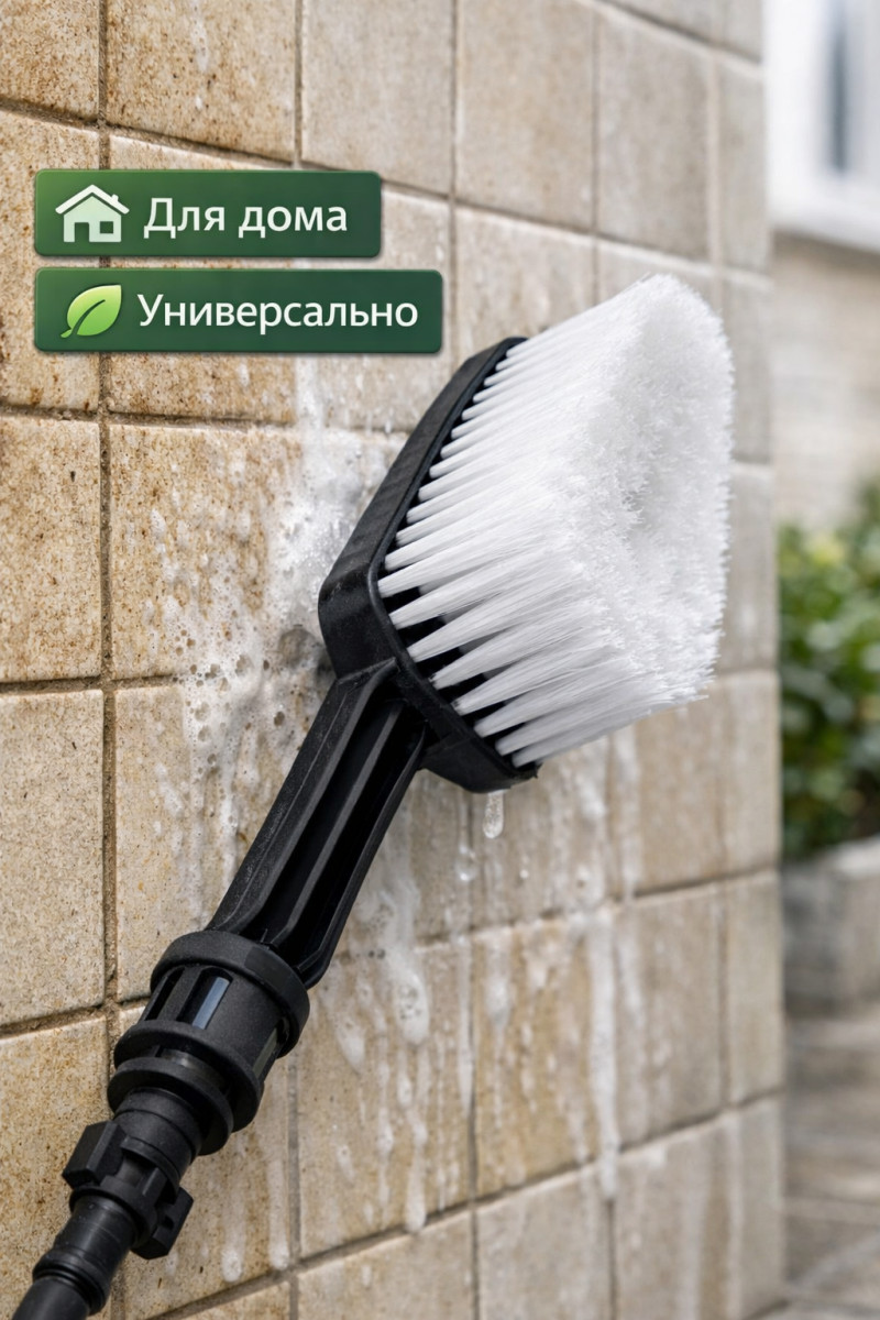 ⚪🧽 Щётка моющая белая для Lavor — CC‑B0203