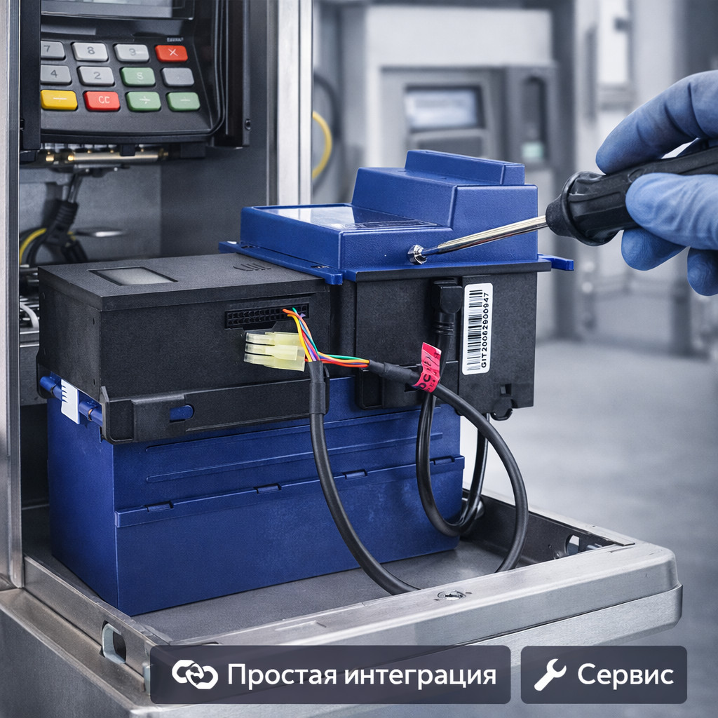 💵🔒 Купюроприёмник ICT BS7 для автомойки самообслуживания