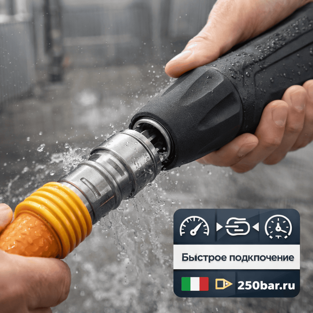 🔩💧 Байонет KW Tecomec нержавеющая сталь 🇮🇹 — быстросъём для АВД Маркетплейс высокого давления - 250bar.ru 3 🔩💧 Байонет KW Tecomec нержавеющая сталь 🇮🇹 — быстросъём для АВД 3