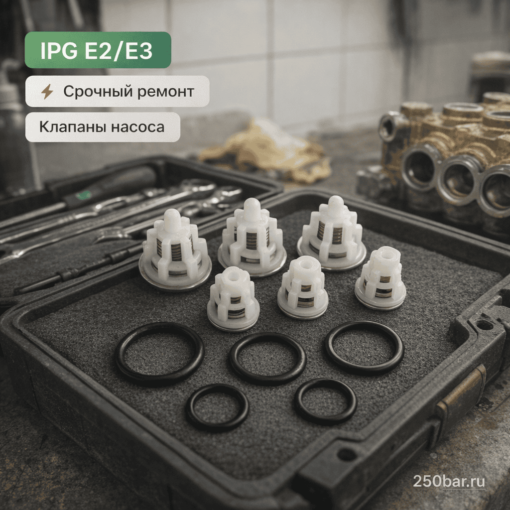 🧠💧 Клапаны IPG Evolution E2 / E3 — комплект KIT 269T для стабильного давления