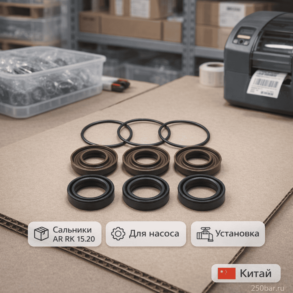 💧🔧 Сальники водяные AR RK 15.20 🇨🇳 — комплект ВД и НД KIT 1857 Маркетплейс высокого давления - 250bar.ru 3 💧🔧 Сальники водяные AR RK 15.20 🇨🇳 — комплект ВД и НД KIT 1857 3