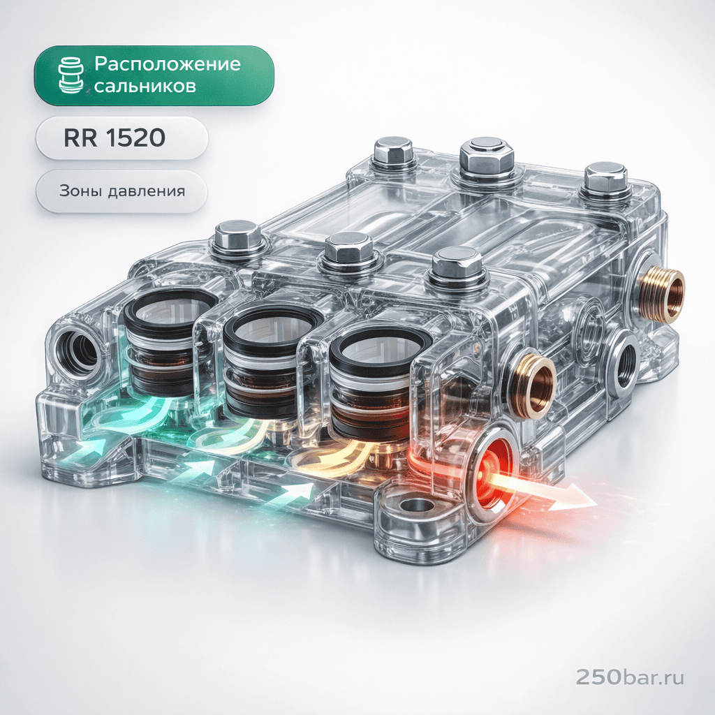 💧 Водяные сальники для насоса Annovi Reverberi RR 1520 — ВД и НД Маркетплейс высокого давления - 250bar.ru 3 💧 Водяные сальники для насоса Annovi Reverberi RR 1520 — ВД и НД 3