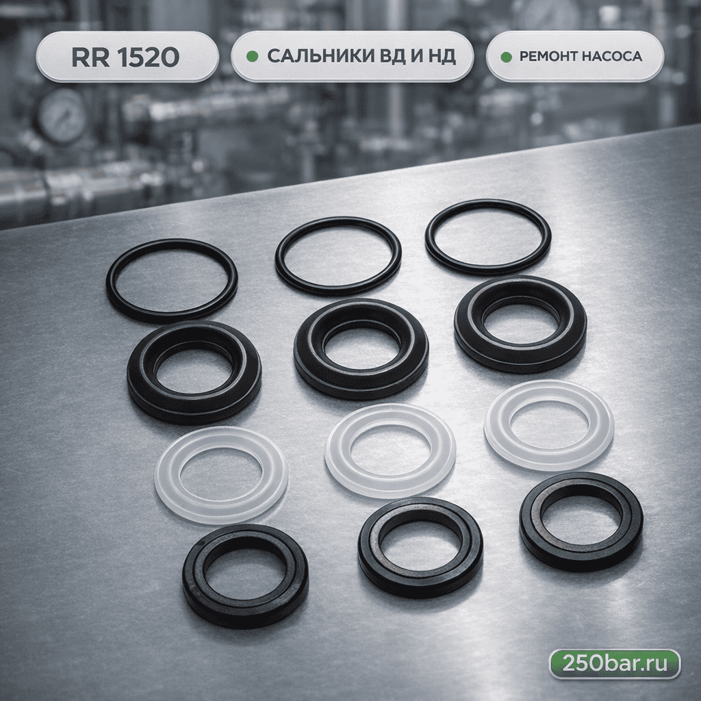 💧 Водяные сальники для насоса Annovi Reverberi RR 1520 — ВД и НД Маркетплейс высокого давления - 250bar.ru 💧 Водяные сальники для насоса Annovi Reverberi RR 1520 — ВД и НД