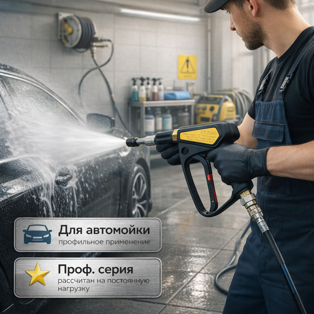 🔫🔄 Пистолет ST‑2300 с вращением — оригинал R+M (Германия)