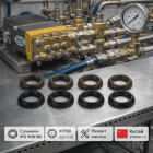 💧🔧 Сальники водяные IPG WW186 🇨🇳 — комплект ВД и НД KIT88 4