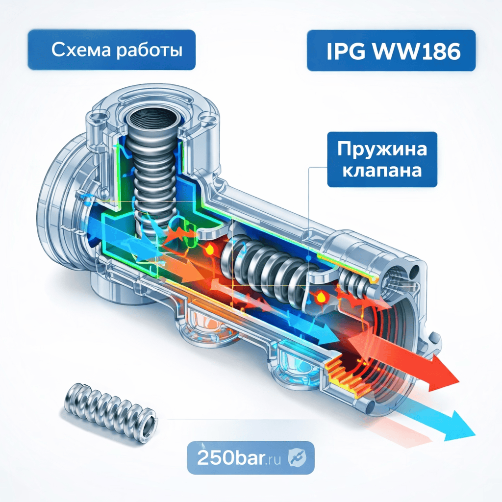 🌀🔧 Малая пружина IPG WW186 — точная работа клапанов и стабильное давление Маркетплейс высокого давления - 250bar.ru 3 🌀🔧 Малая пружина IPG WW186 — точная работа клапанов и стабильное давление 3