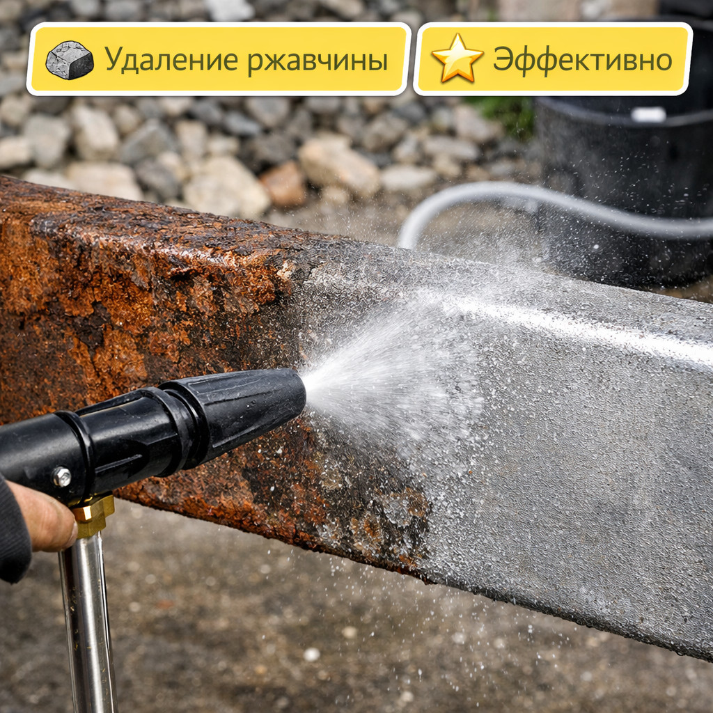 🚿 Пескоструйная насадка для минимойки — SL01