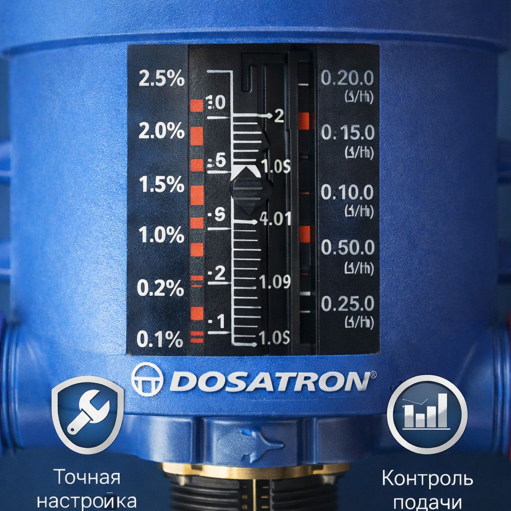 ⚙️💧 Дозирующий насос Dosatron D25RE2 для автомойки самообслуживания