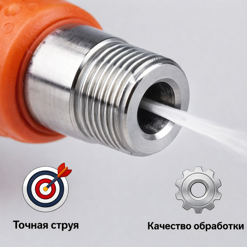 🟠💦 Копьё 33 см прямое (оранжевое) — L1102‑33‑O