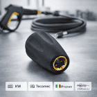 🔩💧 Байонет KW Tecomec латунный 🇮🇹 — быстросъём для АВД 4