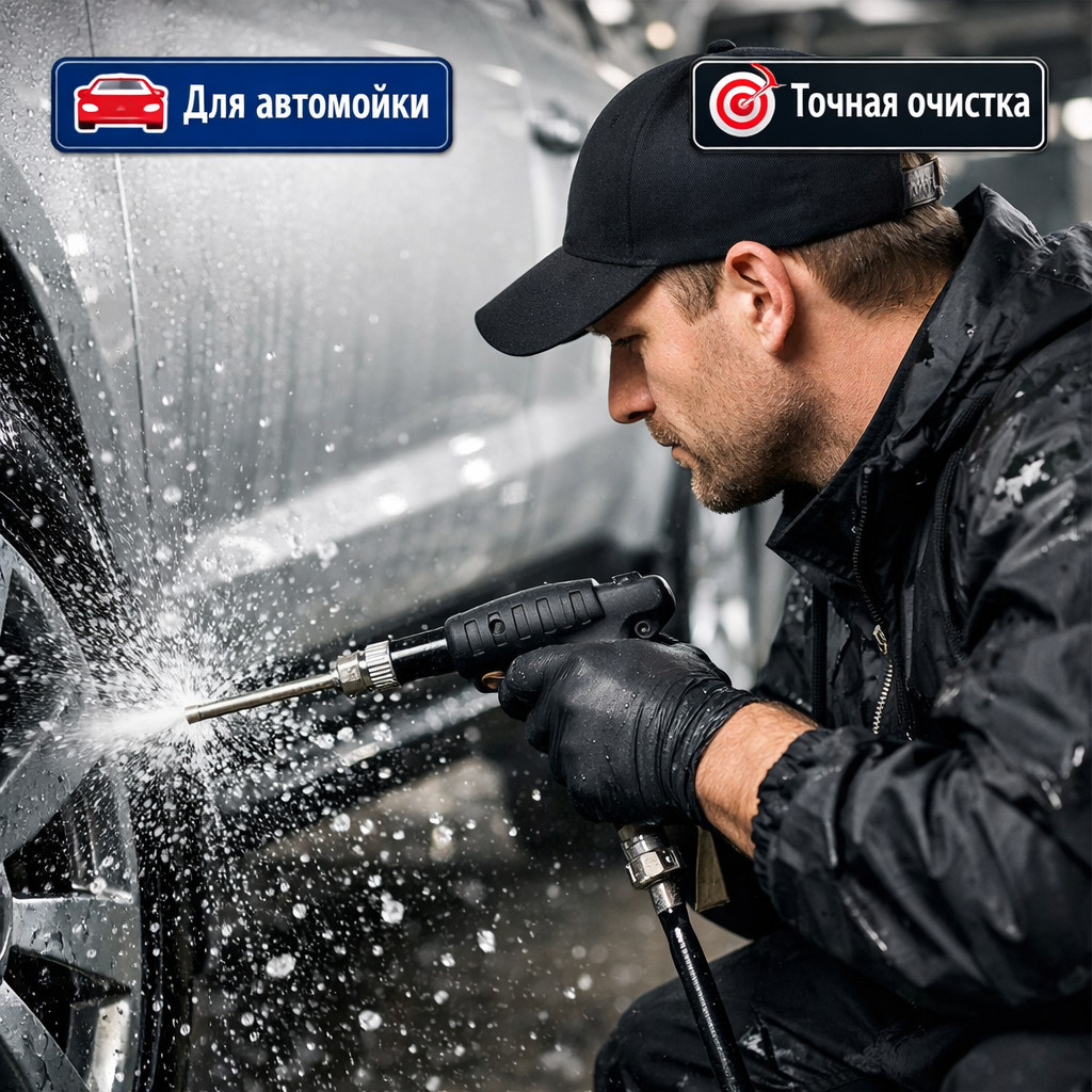 🔵💦 Копьё 33 см прямое (голубое) — L1102‑33‑B