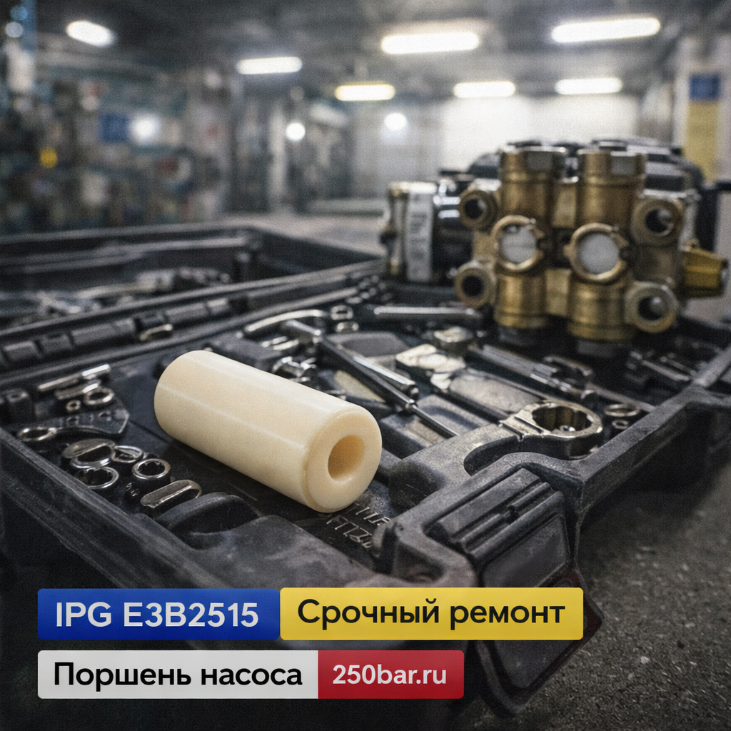 ⚙️💧 Керамический поршень IPG Evolution E3B2515 — восстановление мощности насоса
