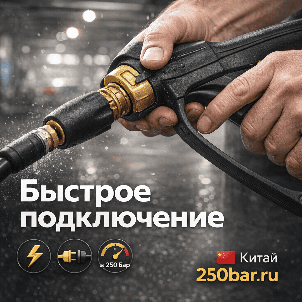 🔩💧 Байонет KW 🇨🇳 — быстросъём, аналог R+M (Германия)