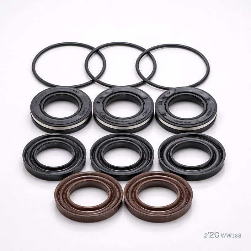 Набор сальников KIT88 (высокого и низкого давления) для насоса IPG WW186 — Idrobase Маркетплейс высокого давления - 250bar.ru Набор сальников KIT88 (высокого и низкого давления) для насоса IPG WW186 — Idrobase