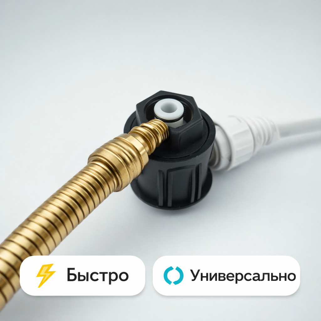 🔧🚿 Адаптер для шлангов Lavor, Black&Decker — A270302