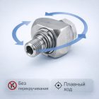 🔄🔩 Муфта вращения R+M 400 бар, 90°, 1/4″F–1/4″M 5