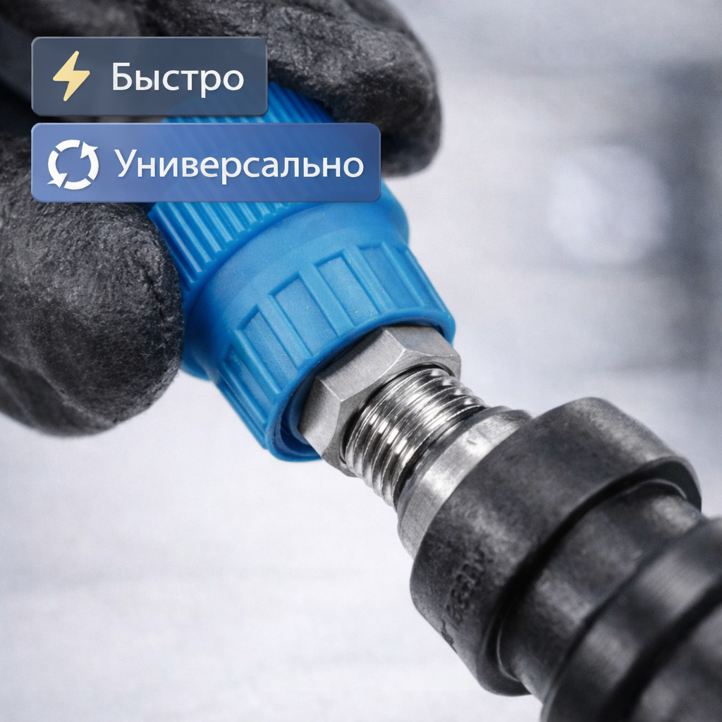 ⚫🔧 Форсункодержатель чёрный бюджетный 1/4″ — NH02 Маркетплейс высокого давления - 250bar.ru 3 ⚫🔧 Форсункодержатель чёрный бюджетный 1/4″ — NH02 3