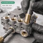 🔩 Набор латунных вставок для насоса Hawk NMT 1520 — ремонт клапанного блока 5