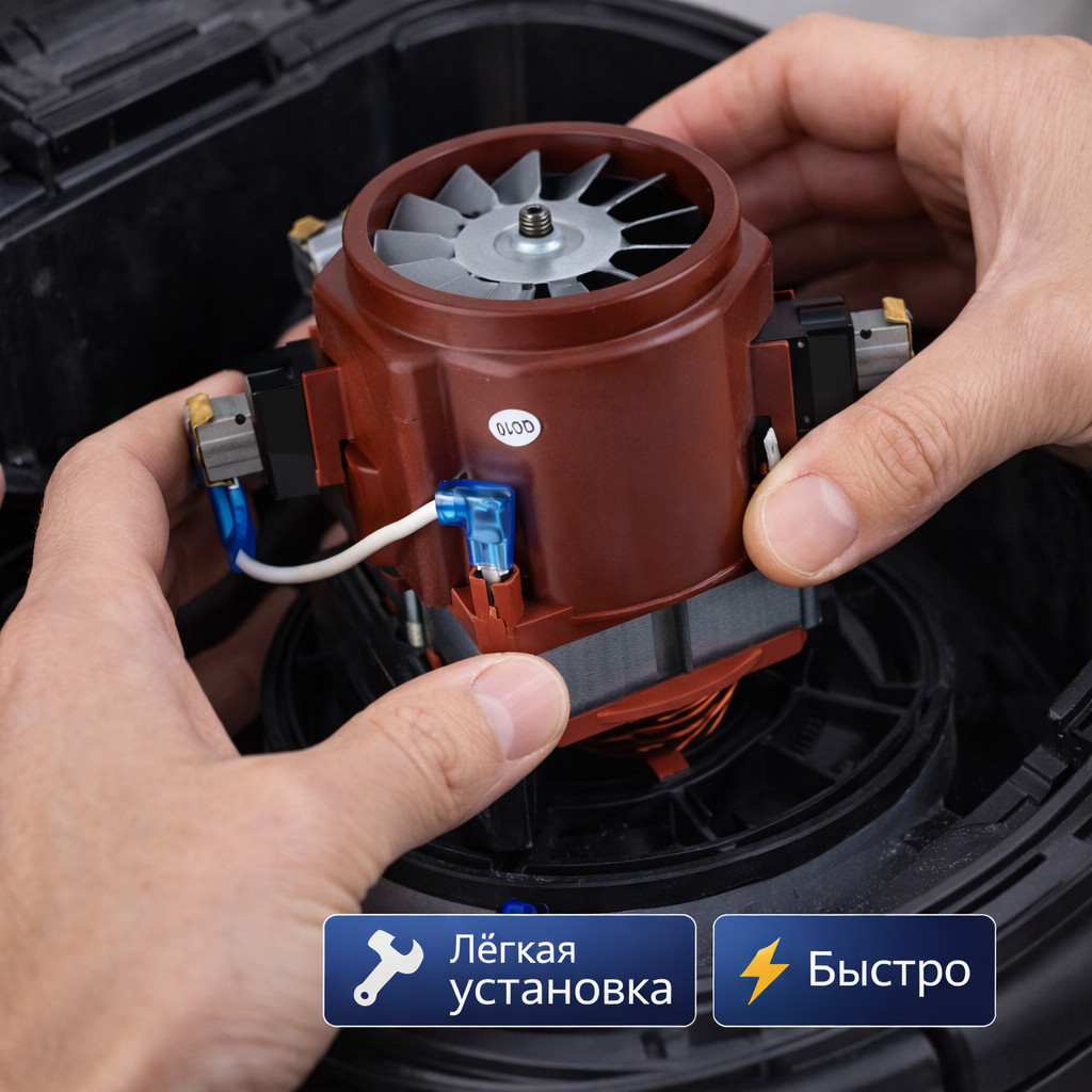 ⚡🧹 Двигатель 1600W для пылесоса Bosch — HWX‑CG56 Маркетплейс высокого давления - 250bar.ru 3 ⚡🧹 Двигатель 1600W для пылесоса Bosch — HWX‑CG56 3
