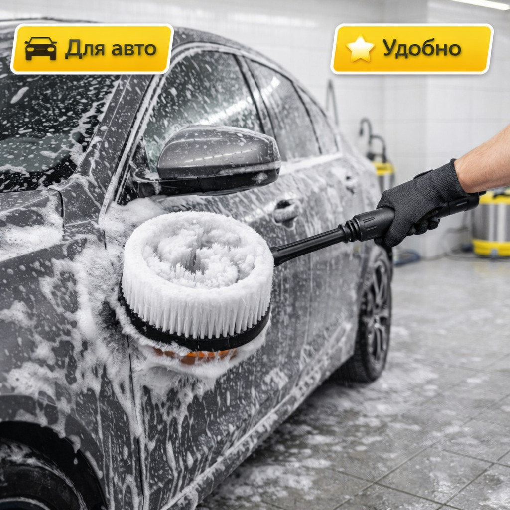 ⚪🧽 Щётка круглая для Lavor — CC‑B0103 Маркетплейс высокого давления - 250bar.ru 3 ⚪🧽 Щётка круглая для Lavor — CC‑B0103 3