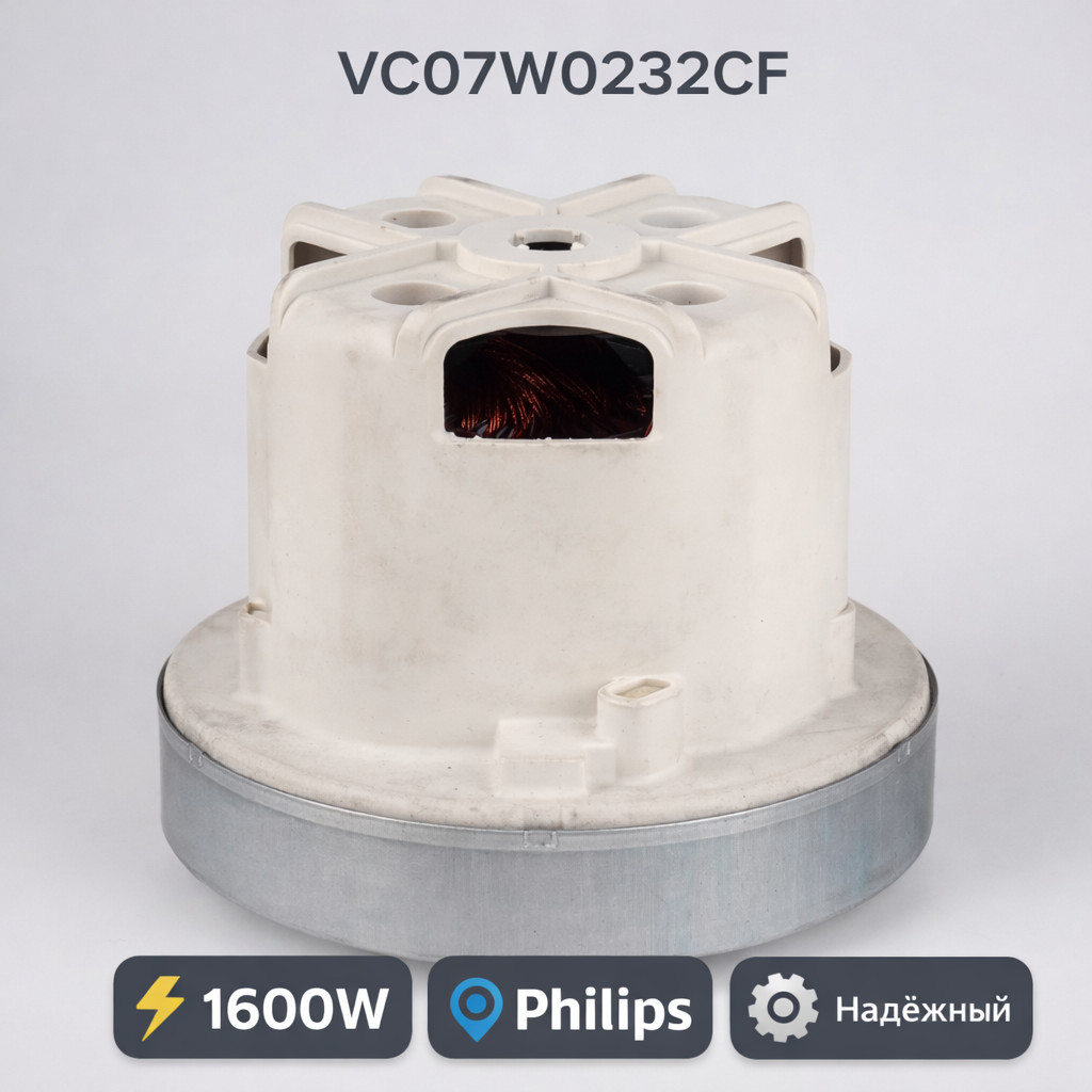 ⚡🧹 Двигатель 1600W для пылесосов Philips — VC07W0232CF Маркетплейс высокого давления - 250bar.ru ⚡🧹 Двигатель 1600W для пылесосов Philips — VC07W0232CF