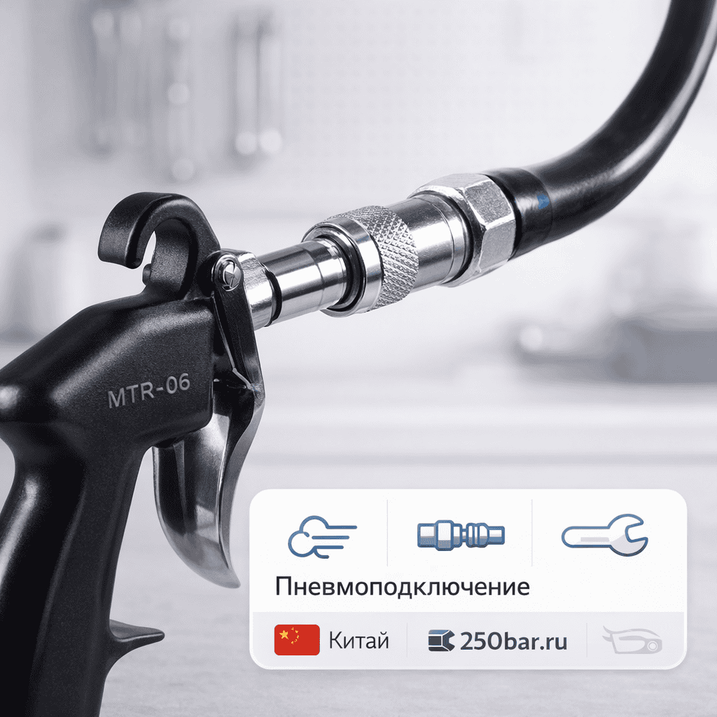 🧼⚙️🚗 Пистолет для мойки моторного отсека MTR‑06 🇨🇳 — пневмоочистка двигателя