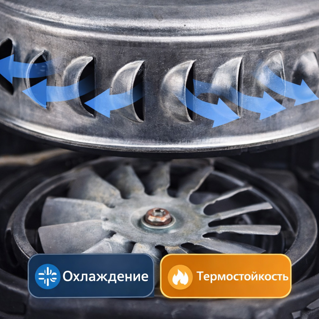 ⚡🧹 Двигатель 1200W для пылесосов Karcher — HWX‑CG34