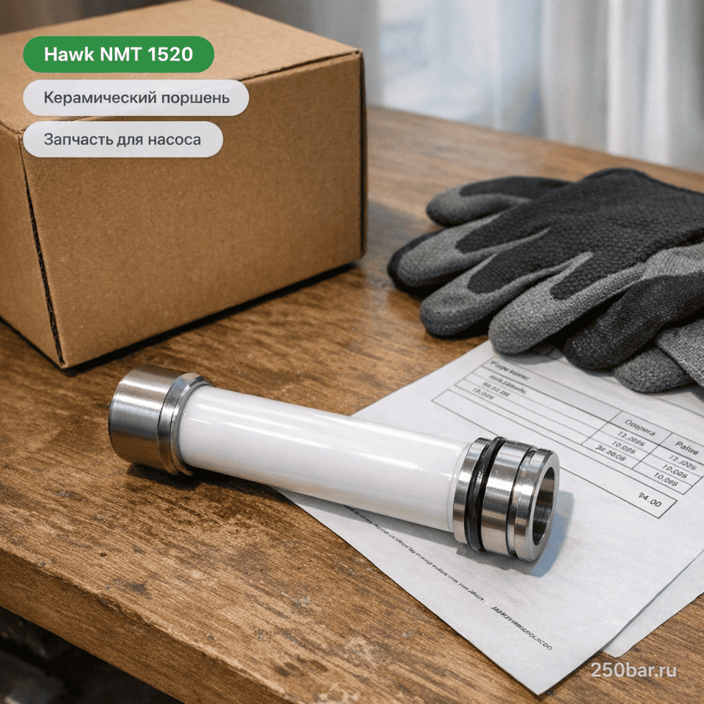 ⚙️ Керамический поршень для насоса Hawk NMT 1520 — плунжер ВД Маркетплейс высокого давления - 250bar.ru 3 ⚙️ Керамический поршень для насоса Hawk NMT 1520 — плунжер ВД 3